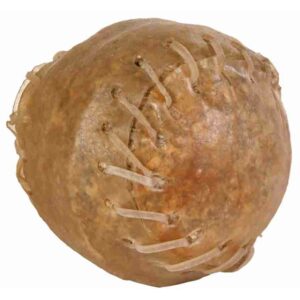 pelota béisbol piel rellena, 170g  de 8cm