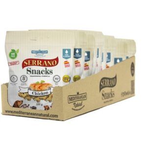 SNACK SERRANO PARA PERROS 100GR POLLO
