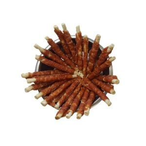 PALO DE PIEL DE BUEY CON POLLO 18CM