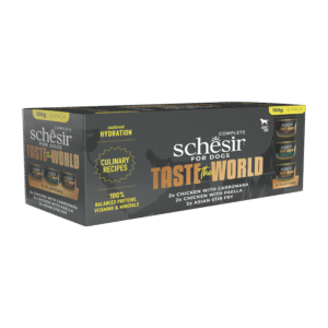 Schesir DOG TASTE THE WORLD VARIETY PACK Latas en Caldo (6 x 150 g)